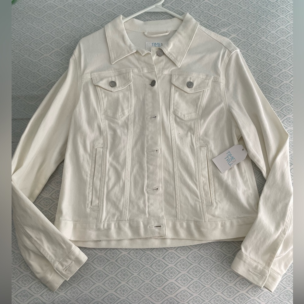 White Denim Jacket